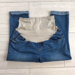 Old Navy maternity jean capris
